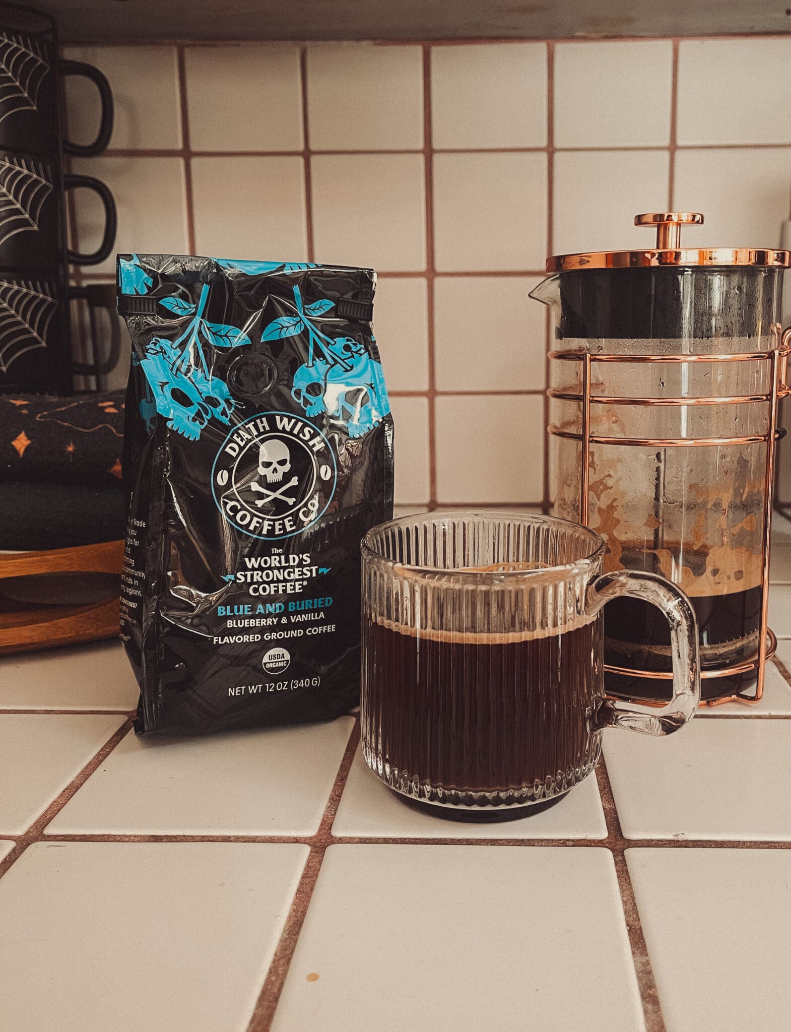 Is This The Perfect Coffee for Spring? Trying Death Wish Coffee Blue and Buried Blend & Review