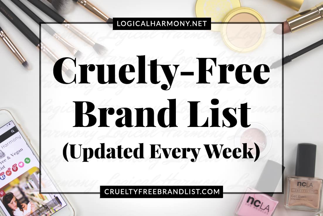 Cruelty-Free Brand List Weekly Update