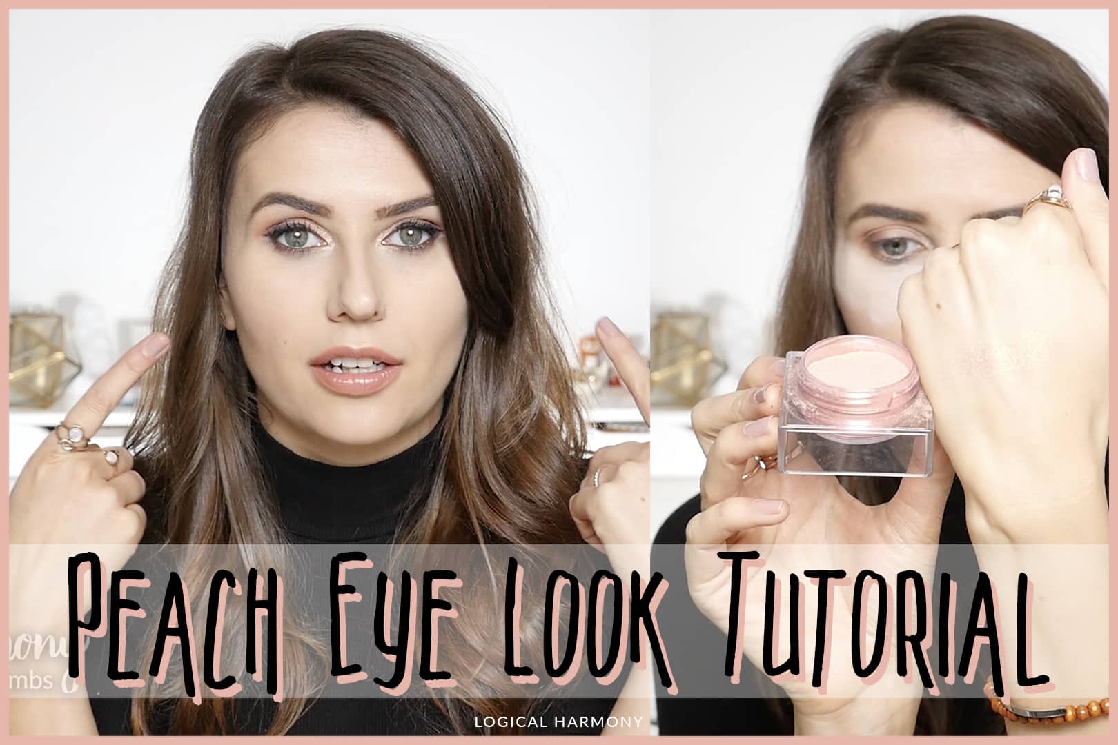 Peach Eye Look Tutorial