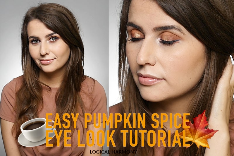 Cruelty-Free Pumpkin Spice Eye Look